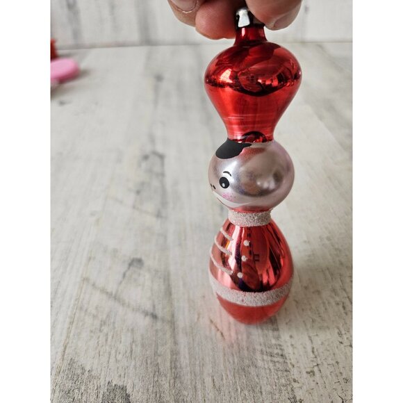 Vintage mercury glass soldier nutcracker ornament carlini? Xmas tree - Picture 3 of 8